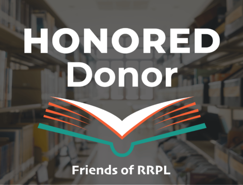 Friends of RRPL Honored Donor